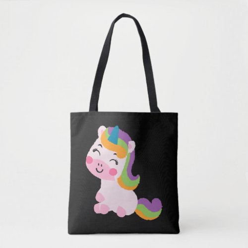 Unicorn Horse Tote Bag