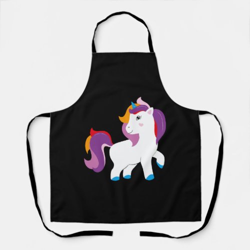 Unicorn Horse Unicorn Gifts Kids Adults Apron