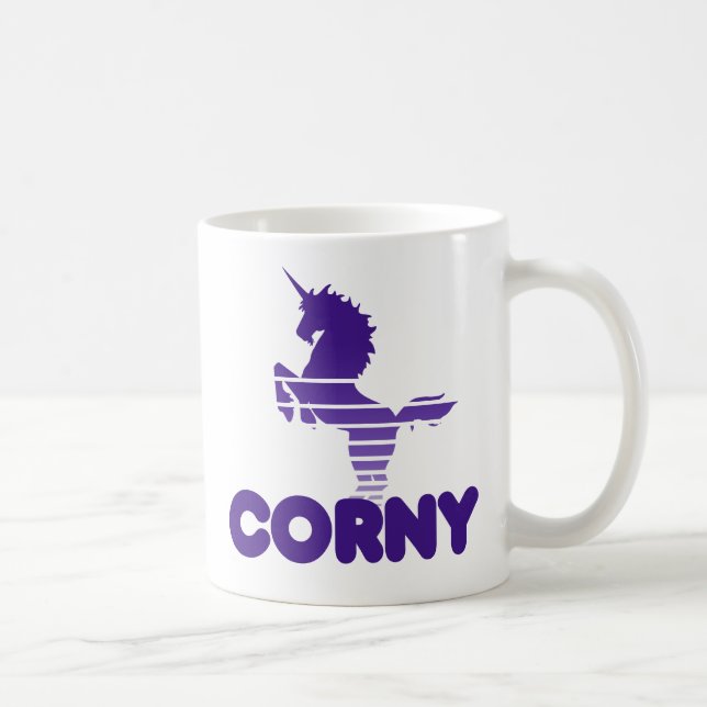 Unicorn Humor Coffee Mug (Right)