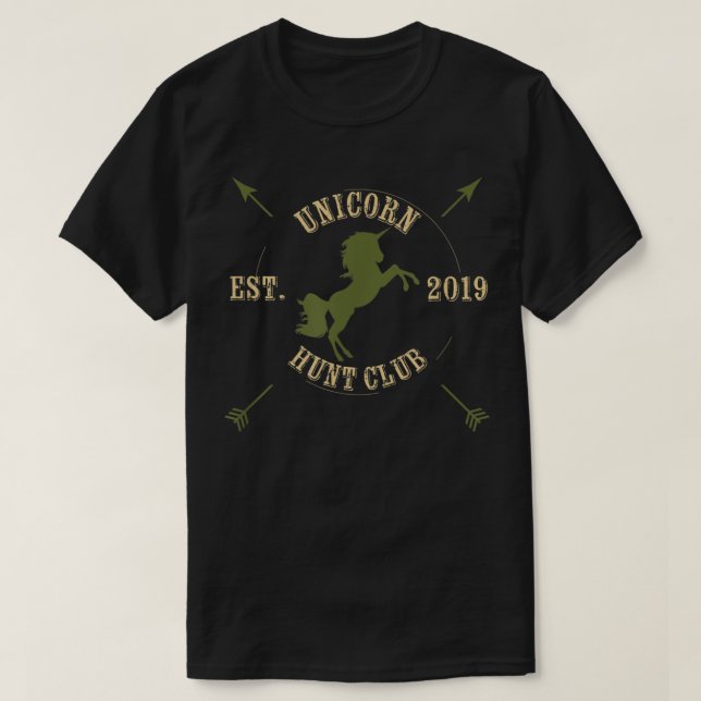 Unicorn Hunt Club Swingers Lifestyle Swinger 811 T-Shirt (Design Front)