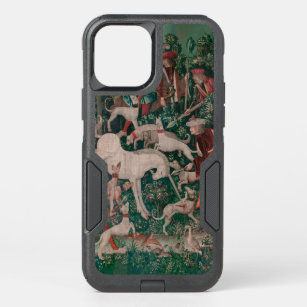 Unicorn Hunt Medieval Art, Unicorn Defends Himself OtterBox Commuter iPhone 12 Case