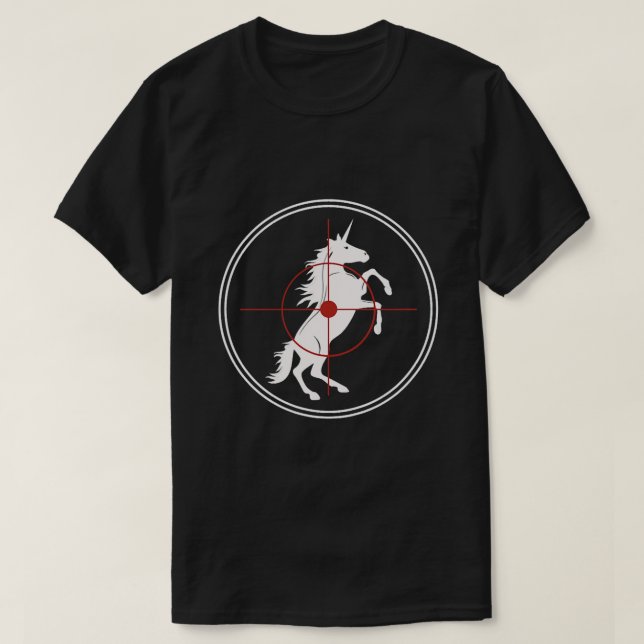 Unicorn Hunter Polyamory Swingers Lifestyle 1 T-Shirt (Design Front)