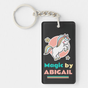 Unicorn - I Do Magic - Magic by You Keychain