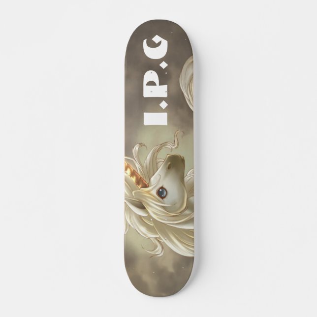 unicorn, I.P.G Skateboard Deck (Front)
