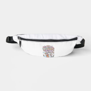 Unicorn Ice Cream Unicorn Dream Funny Typography D Fanny Pack