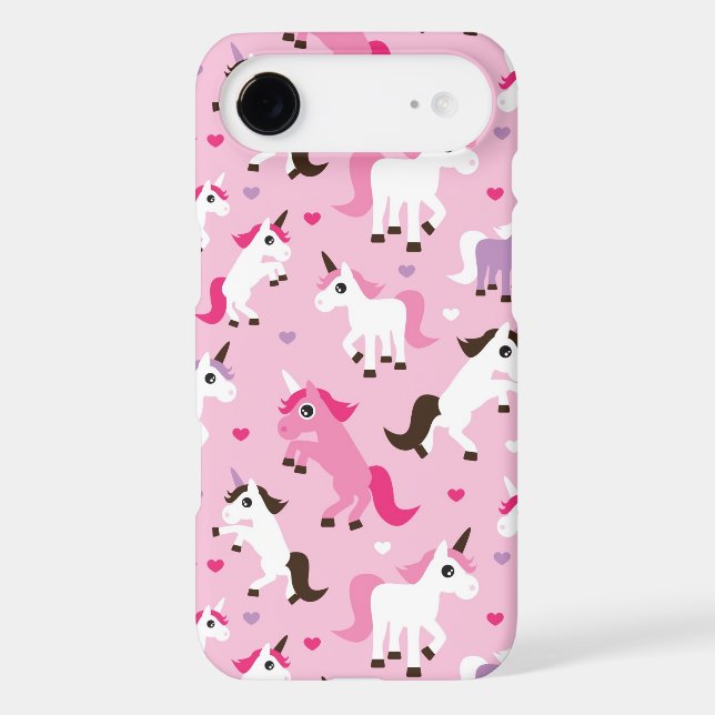 unicorn illustration kids background Case-Mate iPhone case (Back)