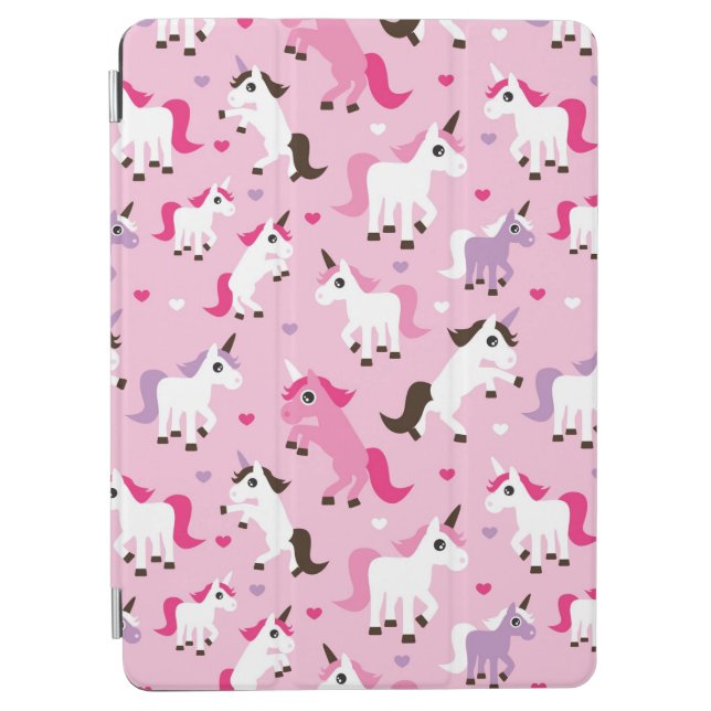 unicorn illustration kids background iPad air cover (Front)
