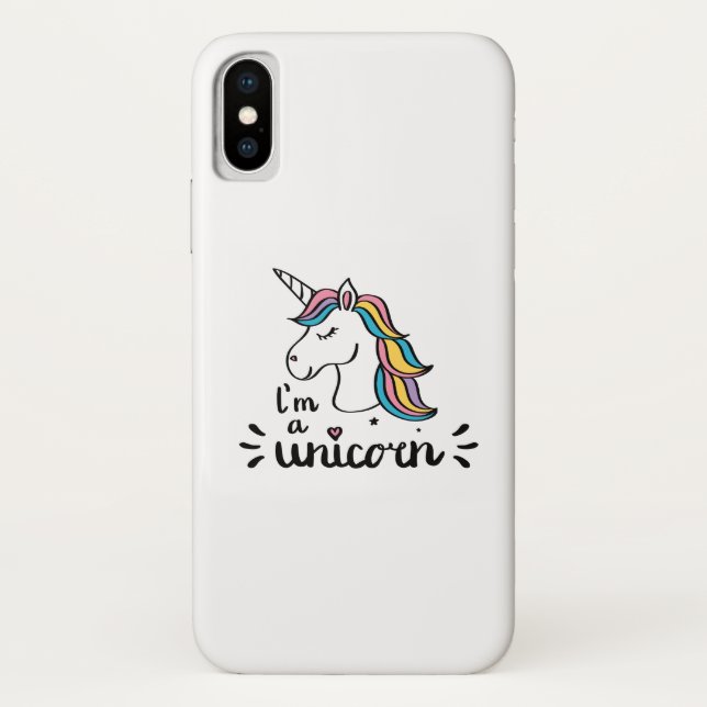 Unicorn | I'm A Unicorn Case-Mate iPhone Case (Back)