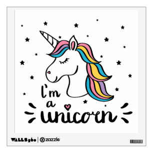 Unicorn   I'm A Unicorn Wall Decal