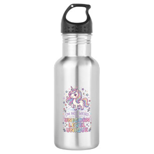 Unicorn I'm Not Weird I'm Unicorn Level Unique Ado Stainless Steel Water Bottle