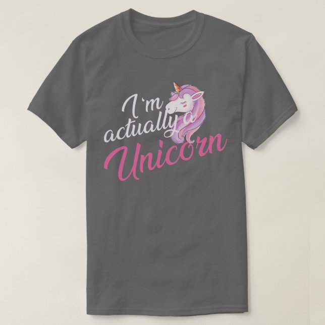 Unicorn Im really a unicorn T-Shirt (Design Front)