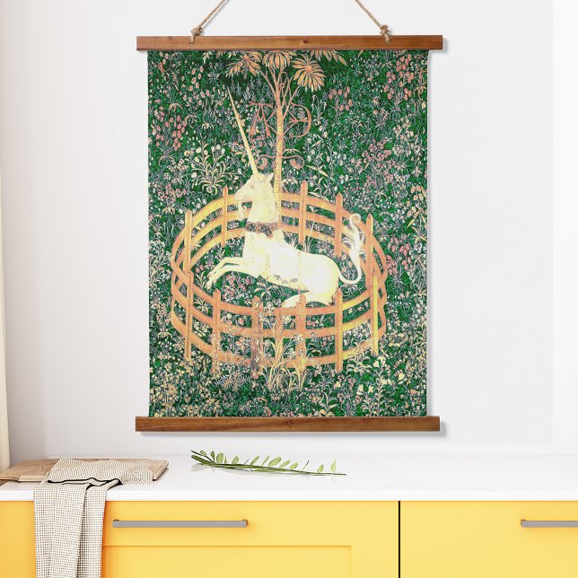 Unicorn In Captivity Hanging Tapestry (Creator Uploaded)