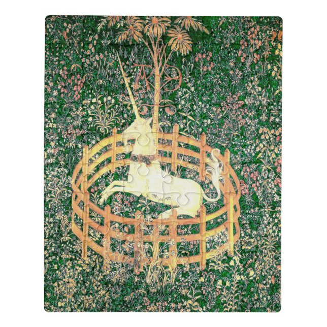 Unicorn In Captivity Jigsaw Puzzle (Puzzle Vertical)