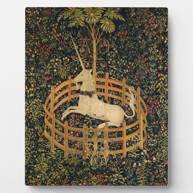 Unicorn In Captivity Original Plaque (Front)