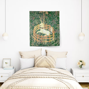 Unicorn In Captivity Tapestry