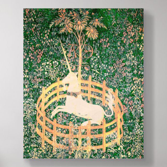 Unicorn In Captivity Wood Photo Tile (Front Set)