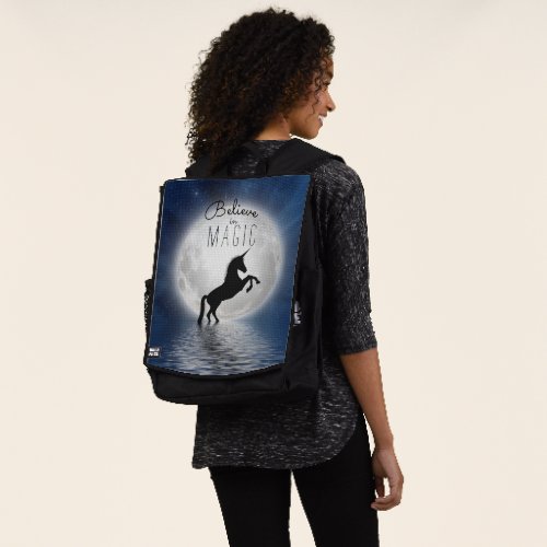 Unicorn in Moonlight  Believe in Magic Backpack