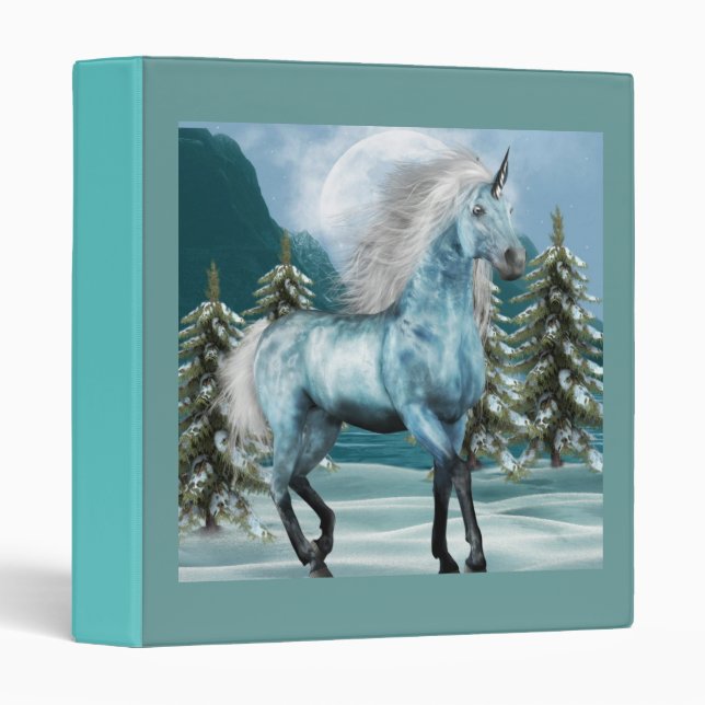Unicorn in Moonlight  Binder (Front/Spine)