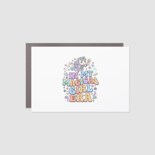 Unicorn In My Magical Girl Era Kawaii Sticker and  Car Magnet