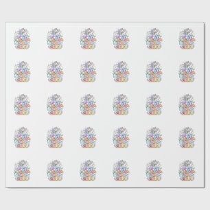 Unicorn In My Magical Girl Era Kawaii Sticker and  Wrapping Paper