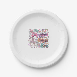 Unicorn In My Magical Mom Era Kawaii POD Artwork_1 Paper Plates
