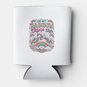 Unicorn In My Rainbow Dream Era Colorful Apparel G Can Cooler