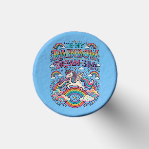 Unicorn In My Rainbow Dream Era Colorful Apparel G Golf Tees