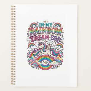 Unicorn In My Rainbow Dream Era Colorful Apparel G Planner