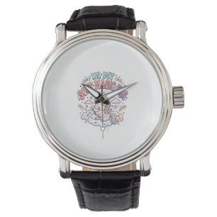 Unicorn In My Soft Magic Era Retro Style Product G Watch
