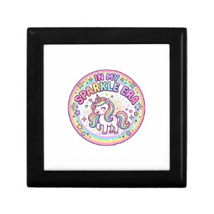 Unicorn In My Sparkle Era Funny Print on Demand De Gift Box