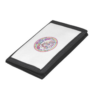Unicorn In My Sparkle Era Funny Print on Demand De Trifold Wallet