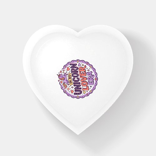 Unicorn In My Unicorn Lover Era Whimsical Merch De Paperweight