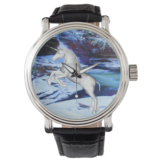 Unicorn in the Snow Watch (Front)