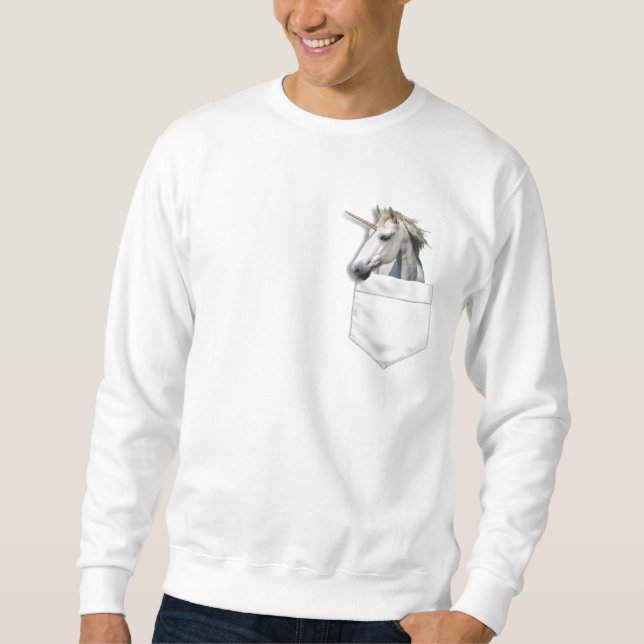 Unicorn in Your Pocket Sweatshirt (Front)