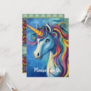 Unicorn Invitation