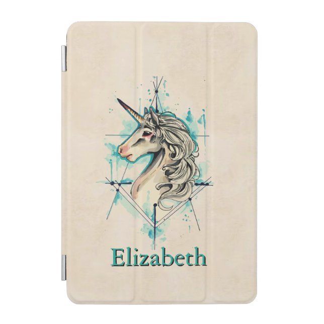 Unicorn iPad Mini Cover (Front)
