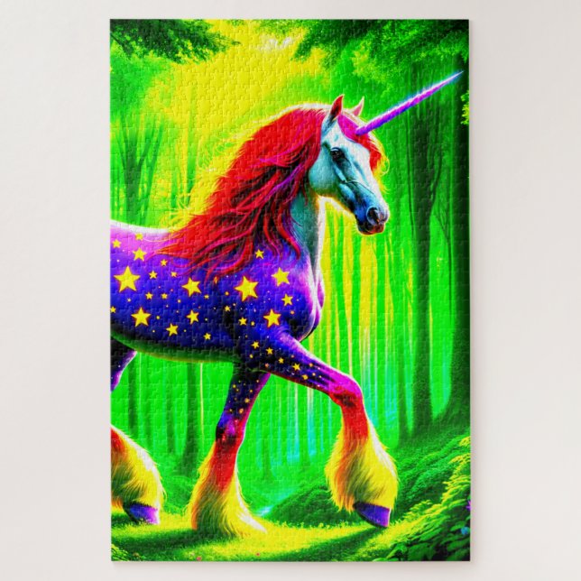 Unicorn Jigsaw Puzzle (Vertical)