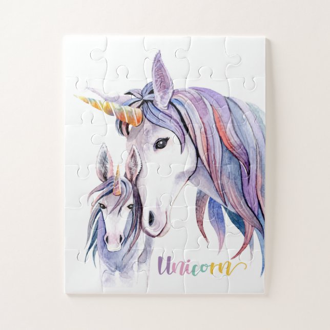 Unicorn Jigsaw Puzzle (Vertical)