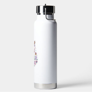 Unicorn Jingle Horns Charming Apparel Graphic_1 Water Bottle