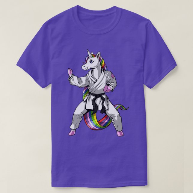 Unicorn Karate T-Shirt (Design Front)
