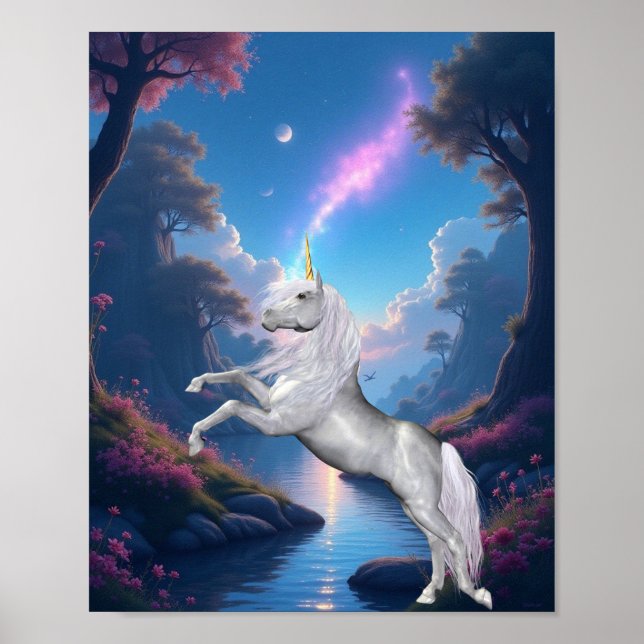 Unicorn Keep or design your own  Poster (Front)