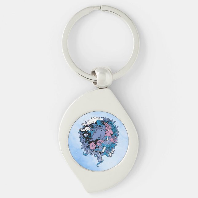 Unicorn Keychain (Front)