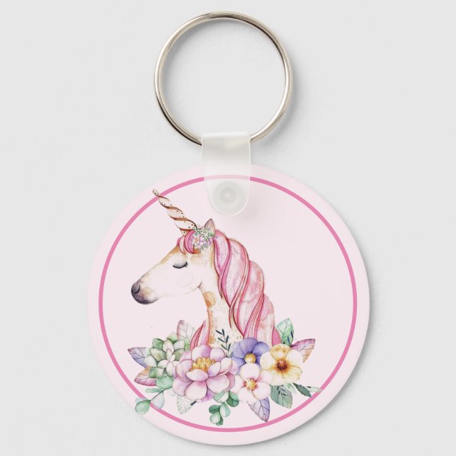 Unicorn Keychain (Front)