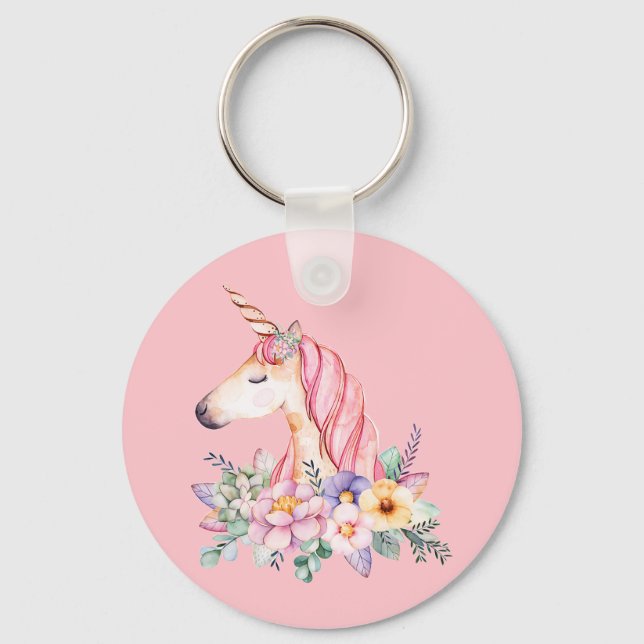 Unicorn Keychain (Front)