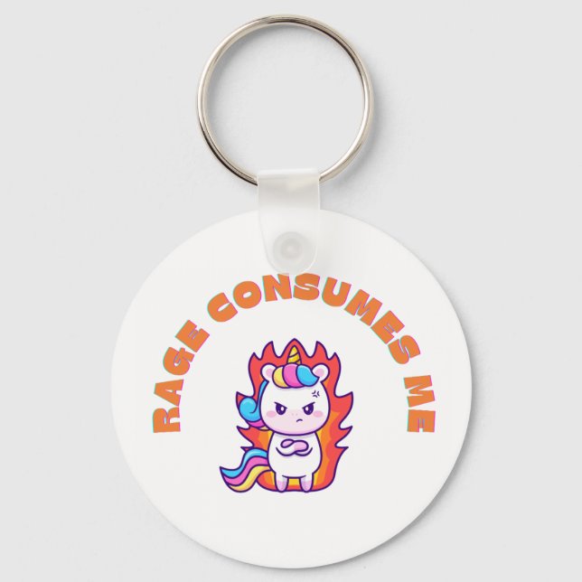 Unicorn Keychain (Front)