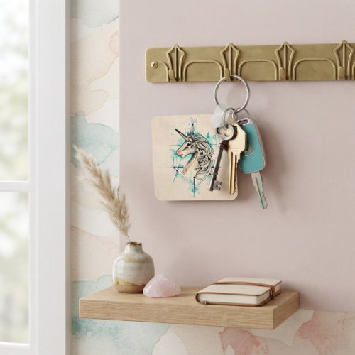 Unicorn Keychain