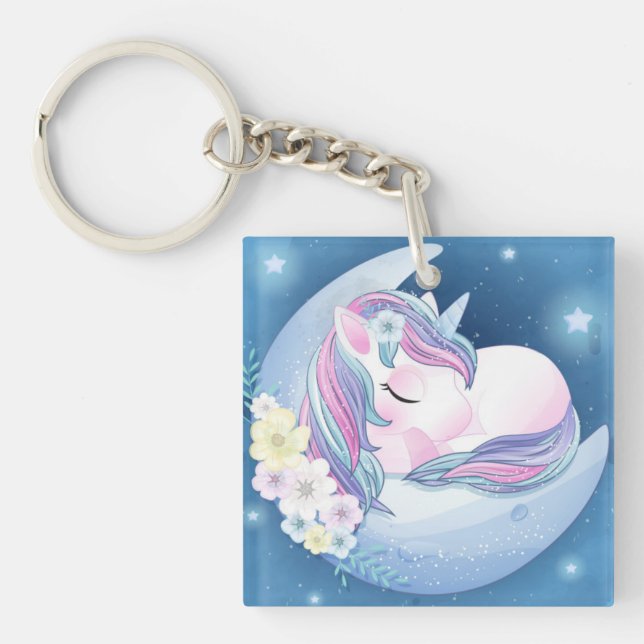 Unicorn Keychain (Front)