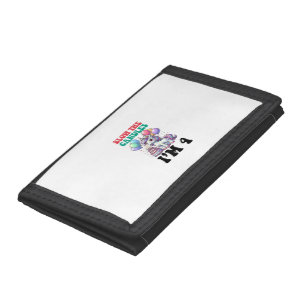 Unicorn Kids 4th Birthday Party Boy 4 Year Old Bda Tri-fold Wallet