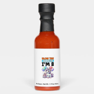 Unicorn Kids 8th Birthday Party Boy 8 Year Old Bda Hot Sauces