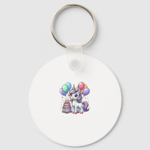 Unicorn Kids Birthday Party Boy Bday Girl Candles Keychain